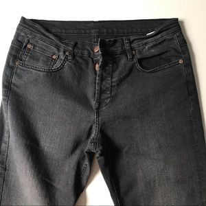 D Brand dark grey skinny jeans